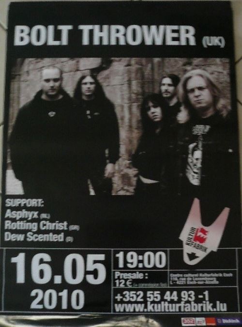 Bolt Thrower - 60x90 cm - AFFICHE / POSTER