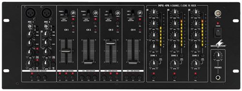 Img stage line 4-canaux / 3 zone mixer (mpx-4pa)