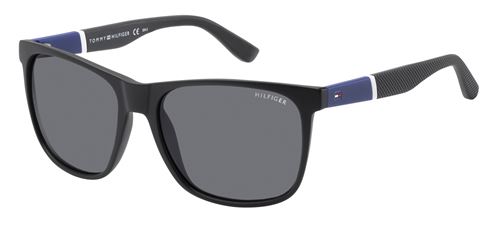 Tommy Hilfiger lunettes de soleil TH1281/S FMA/3H homme noir/bleu mat