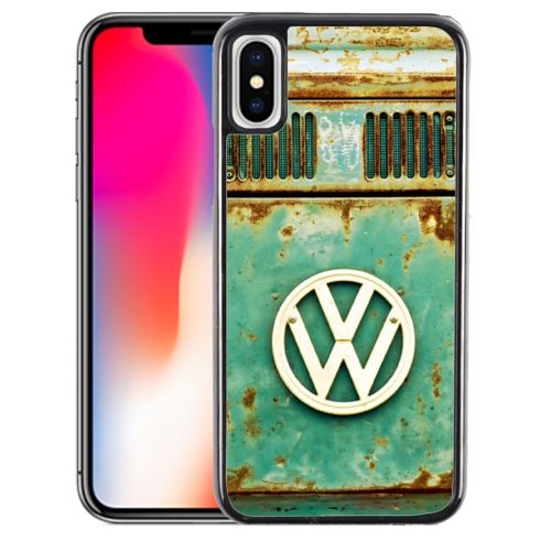 Coque pour iPhone XS vw vintage logo