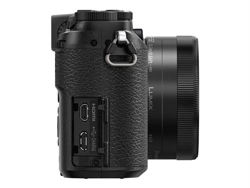 Panasonic Lumix G DMC-GX80 - Appareil photo numérique - sans miroir - 16.0 MP - Quatre tiers - 4K / 25 pi/s - 3x zoom optique objectif 14-42 mm - Wi-Fi - noir