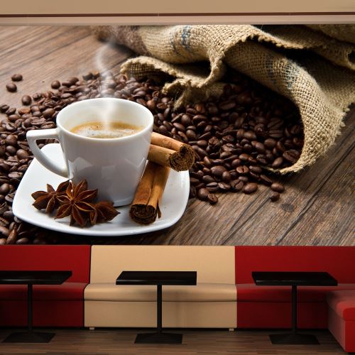Papier peint - Star anise coffee - Décoration, image, art -