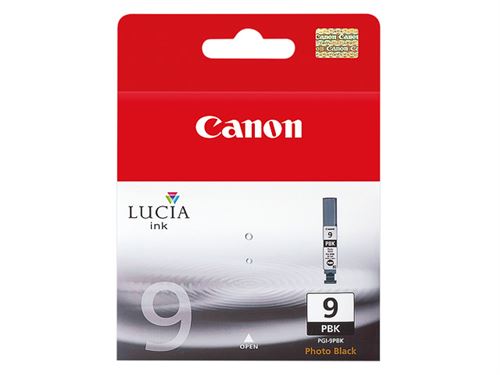 Canon PGI-9PBK - 14 ml - photo noire - original - réservoir d'encre - pour PIXMA iX7000, Pro9500