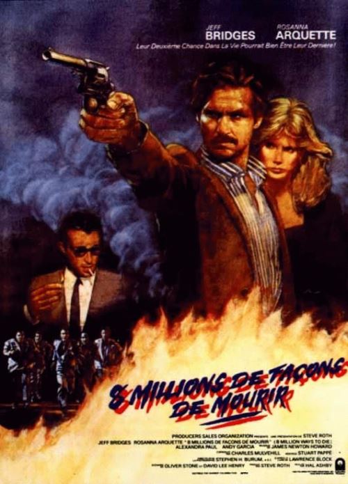 Huit Millions De Façons de Mourir AFFICHE CINEMA ORIGINALE