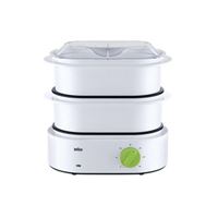 Braun Tribute Collection FS 3000 - Cuiseur vapeur - 850 Watt - blanc/vert
