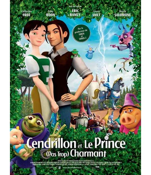 Cendrillon et Le Prince (Pas Trop) Charmant AFFICHE CINEMA ORIGINALE