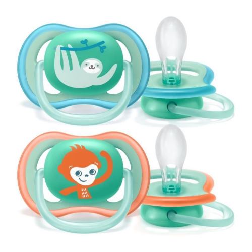 PHILIPS AVENT Lot de 2 sucettes ultra air