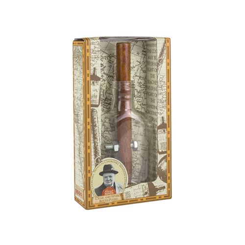 Casse-tête CHURCHILL CIGAR BOUTEILLE PROFESSOR PUZZLE Multicolore