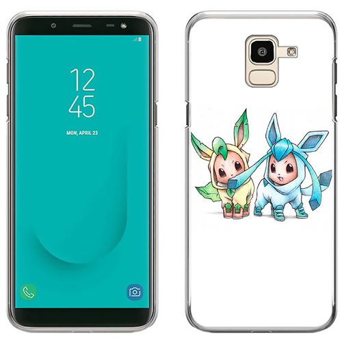 Coque pour Samsung Galaxy J6 -  Pokémon Bébé Phyllali