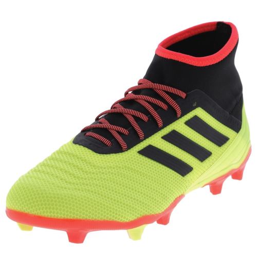 Chaussures football lamelles Adidas Predator 18.2 fg jaune Jaune taille : 44 réf : 47842