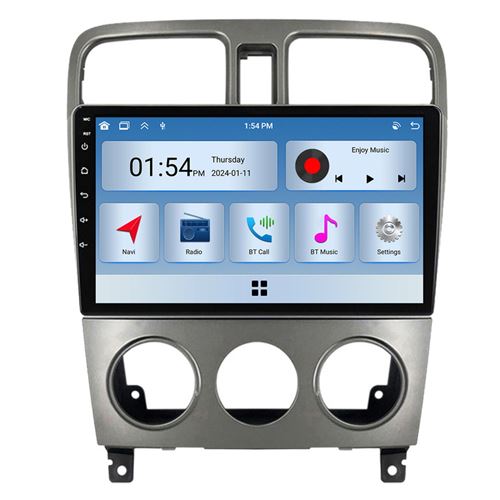 Autoradio RoverOne® Bluetooth CarPlay 2 Din 6Go RAM 128Go ROM pour Subaru Forester SG 2002-2008