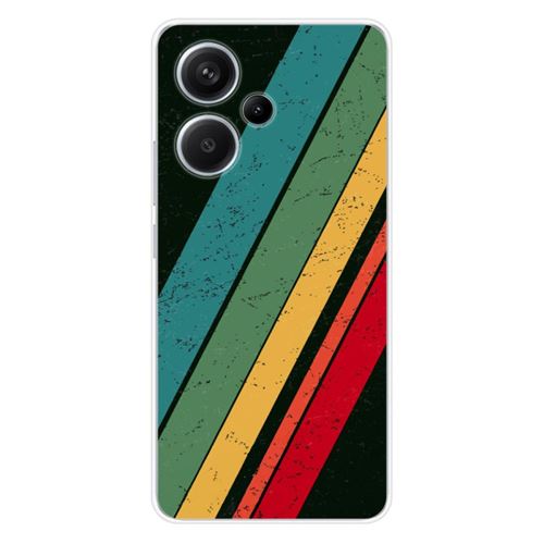 Coque en silicone imprimée compatible Xiaomi Redmi Note 13 Pro Plus 5G Grunge