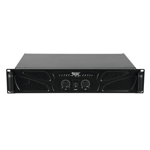 Omnitronic XPA-1200 Amplificateur PA Puissance RMS par canal à 4 ohms: 610 W