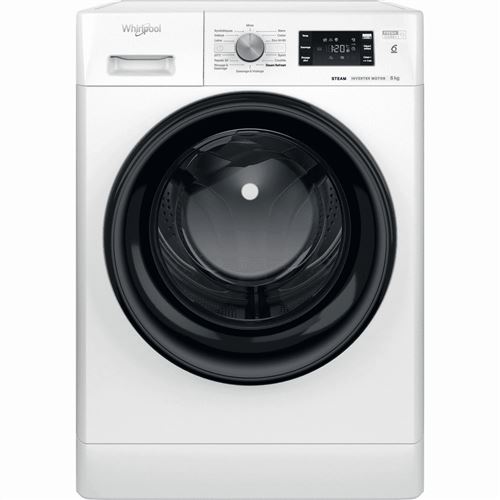 Whirlpool Ffb 8458 Bv Fr - Machine À Laver - Largeur : 60 Cm - Profondeur : 63 Cm - Hauteur : 85 Cm - Chargement Frontal - 54 Litres - 8 Kg - 1400 Tours/Min - Blanc
