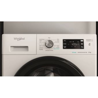 Whirlpool FFB 8458 BV FR - Machine à laver - largeur : 60 cm - profondeur : 63 cm - hauteur : 85 cm - chargement frontal - 54 litres - 8 kg - 1400 tours/min - blanc