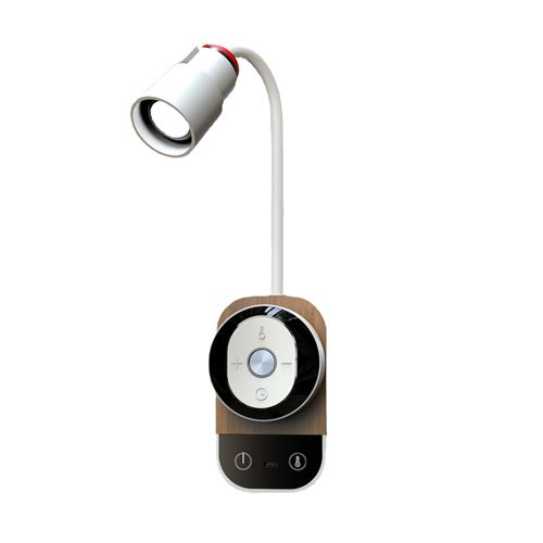 veilleuse cxbd multifonction charge magnétique blanc