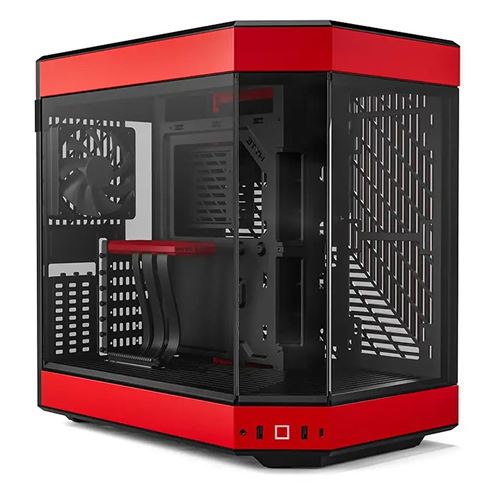 Hyte Y60 Verre Trempé USB 3.0 Rouge - Image 2