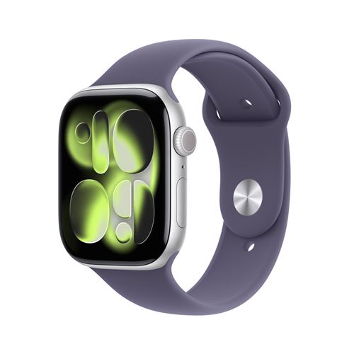 Montre connectée Apple Watch Series 11 OLED 46 mm Numérique Argent Wifi GPS