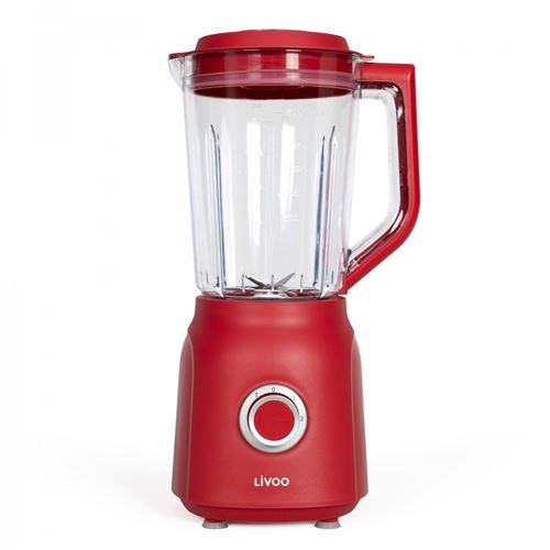 Non Communiqué Rouge Blender 1,5 L Livoo Dop242r Chili