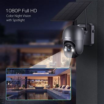 Caméra Surveillance Wifi Extérieure Sans Fil Solaire Camera Wifi