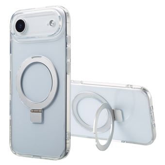 Accezz Coque Ring Stand avec MagSafe pour  iPhone Air - Transparent - 1