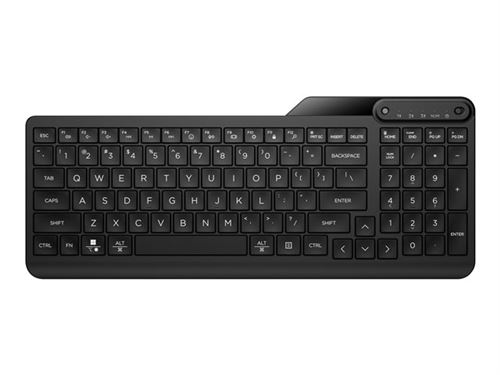 Hp 460 - Clavier - Multi-Appareils, Appairage Rapide, Compact Avec Pavé Numérique, Disposition À 2 Zones - Sans Fil - Bluetooth 5.3 - Qwerty - Anglais - Image 3