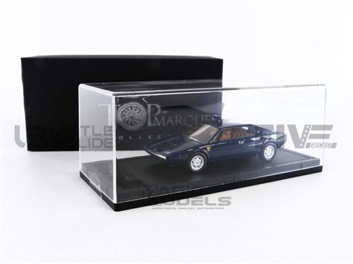 Voiture Miniature de Collection TOP MARQUES COLLECTIBLES 1-43 - FERRARI 308 GT4 - 1974 - Blue - TM43-16B