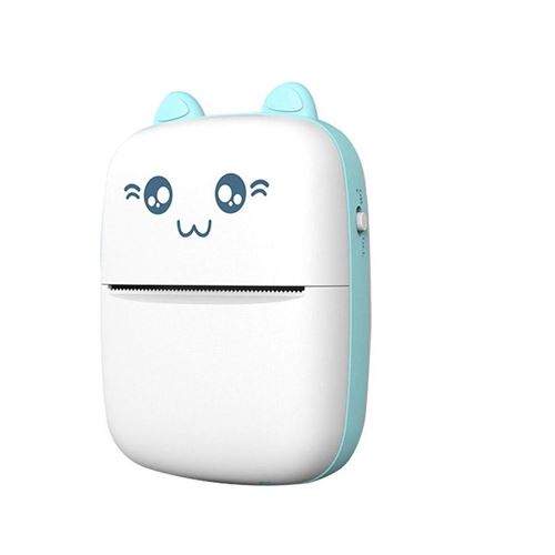 YONIS - Mini Imprimante Thermique - Bluetooth - Portable - Bleu - Image 2
