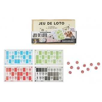 Loto bingo de luxe, jeux de societe