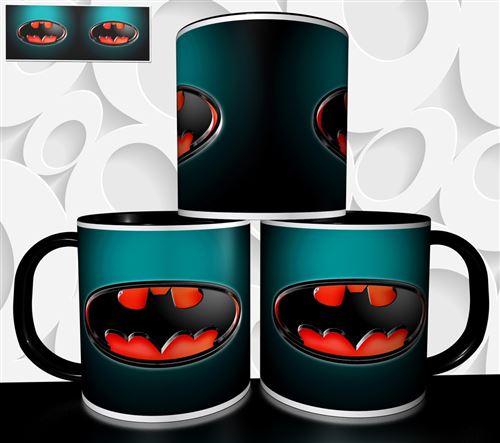 Non Communiqué Blanc Mug Personnalisé Tasse À Café - Batman Réf 1234