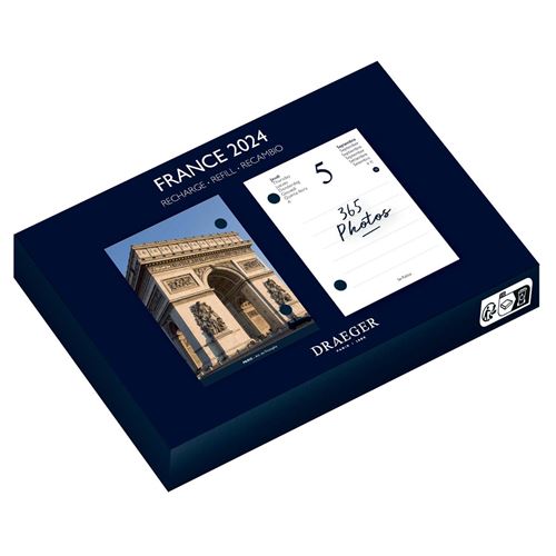 Grand Calendrier Mural France - 2023 - Draeger Paris - Calendrier planning  et éphéméride à la Fnac