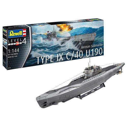 Revell Sous-Marin Allemand Type C/40 U190 - Image 3