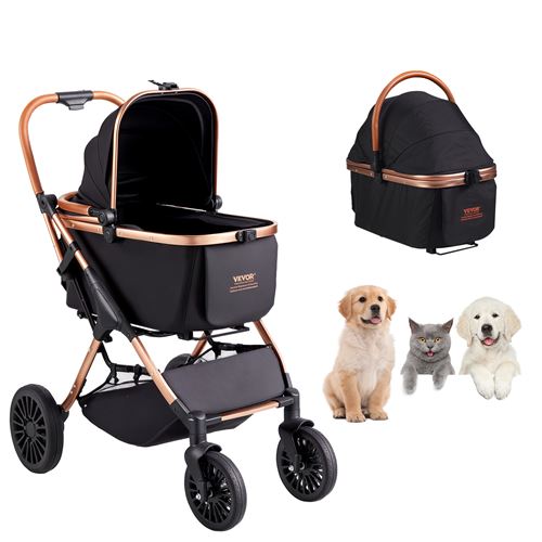 Vevor - Poussette pour Chien - Aluminium - Capacité 30 kg - Image 3
