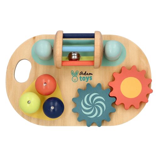 Milo Tableau D'activités Busy Board Montessori à Accrocher Collection  Enfants Du Monde - Jeux - Jouets BUT