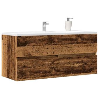VidaXL Meuble D'évier Chêne Sonoma 58x33x60 Cm Bois D'ingénierie 847407 - Maison