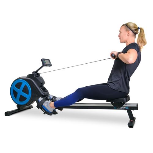Rameur d&rsquo;Appartement Pliable Rower Ultra R&eacute;sistance magn&eacute;tique r&eacute;glable 8 Niveaux