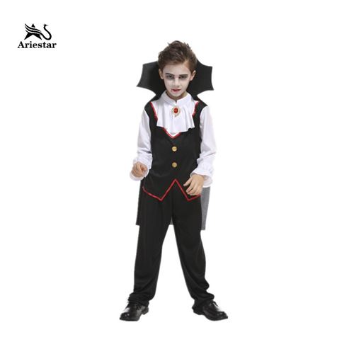 Ensemble déguisement enfant garçon Ariestar® costume Vampire Gothique taille 120CM pour fête Halloween Carnaval Party Noël #MKVP01