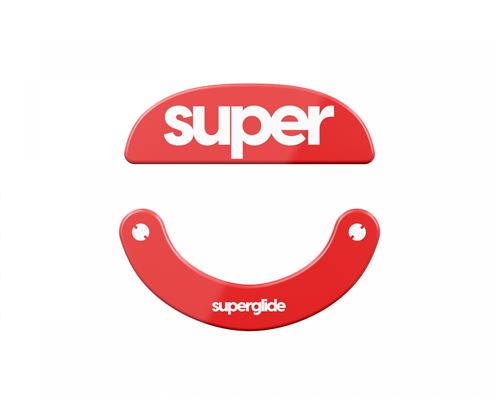 Superglide Version 2 Patins en verre pour Pulsar X2/X2 Mini/X2 V2/X2 H - Rouge