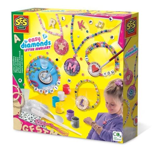 Ses creative - easy diamonds - bijoux en lettre SES8710341147037