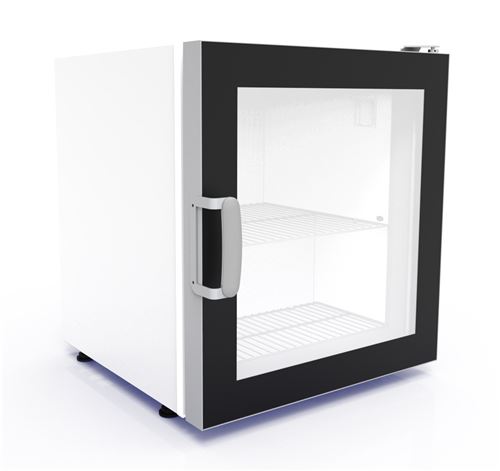 Cong&eacute;lateur vitr&eacute;e &agrave; glace 5 bacs x 5 L 