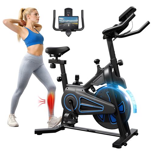Vélo d'Appartement Biking, avec écran LCD, Vélo d'exercice, Vélo d'intérieur,
