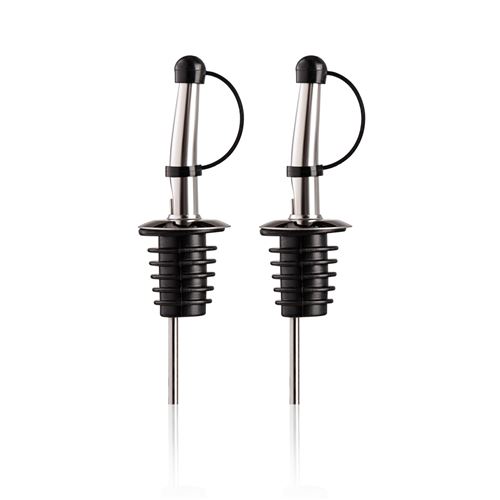 Non Communiqué Noir Lot De 2 Verseurs Rapides - Vacuvin - Acier Inoxydable (Inox)