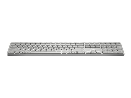HP 970 - Clavier - rétroéclairé - Bluetooth, 2.4 GHz - QWERTY - Anglais - pour OMEN by HP Laptop 16; Victus by HP Laptop 16; Pavilion Plus Laptop 14; Portable 15, 17