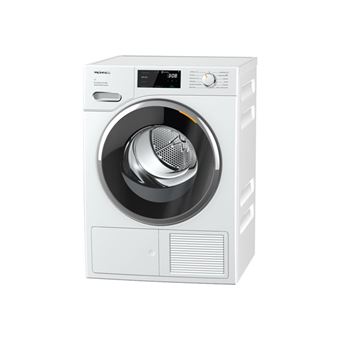 Miele T1 TWF760WP EcoSpeed&8kg White Edition - Sèche-linge - WiFi - hauteur : 85 cm - chargement frontal - blanc lotus