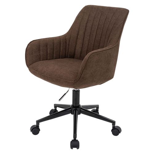 Mendler Marron Fauteuil De Bureau Pivotant - Image 2