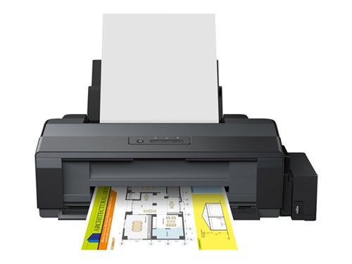 Epson L1300 - Imprimante - couleur - jet d'encre - rechargeable - A3 - 5 760 x 1 440 ppp - jusqu'à 15 ppm (mono)/jusqu'à 5.5 ppm (couleur) - capacité : 100 feuilles - USB