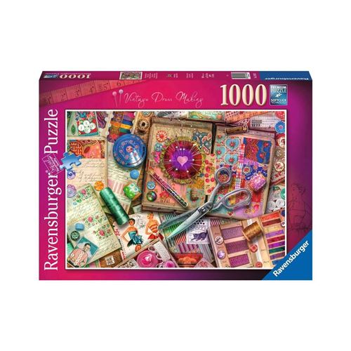 Puzzle 500 Pièces La Boîte à Couture Ravensburger - Puzzle - Achat