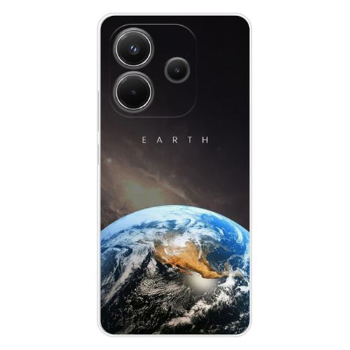 Coque en silicone - Compatible Xiaomi Redmi Note 14 4G - design earth
