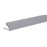 Profil de finition de crédence 8 à 10mm argent longueur 3,15m - NORDLINGER - 670209