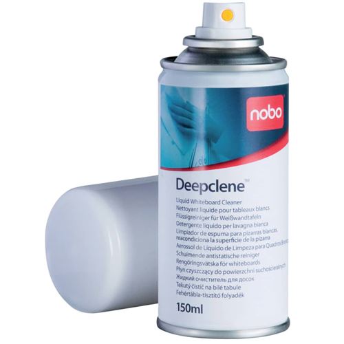 Non Communiqué Blanc Nobo Spray Deepclene 150 Ml Nettoyant De Tableau Nettoyage Panneau